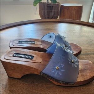 Candies Y2K Jelly wooden clogs